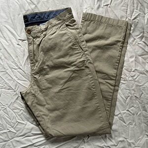 Men's J. Crew Lightweight Urban Slim Chinos 32x32 Khaki